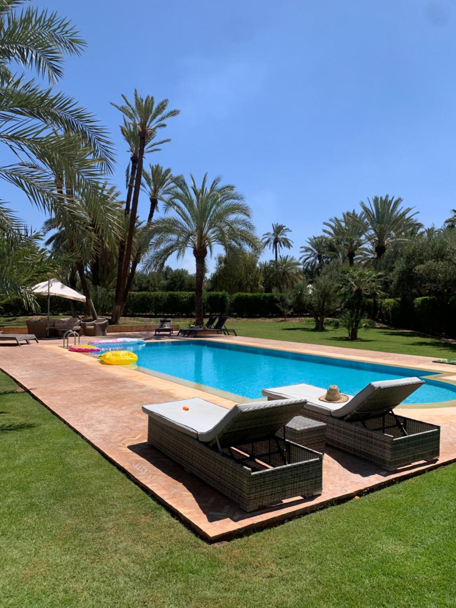 Villa Avec Piscine Privatisee A La Palmeraie Марракеш Экстерьер фото