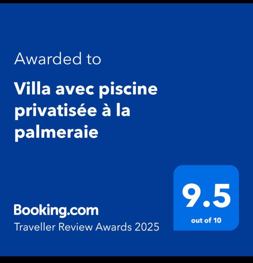 Villa Avec Piscine Privatisee A La Palmeraie Марракеш Экстерьер фото